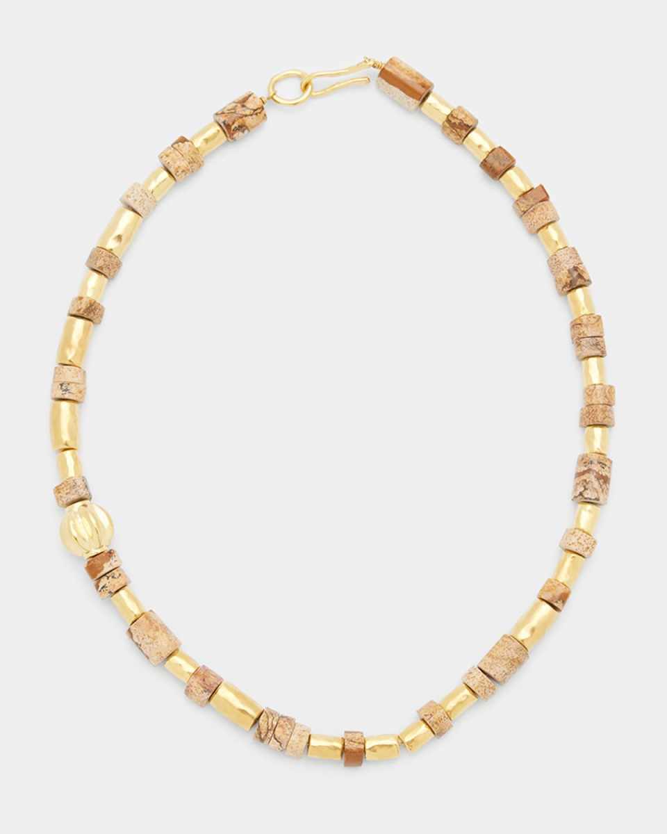 Valentine Necklace with Jasper